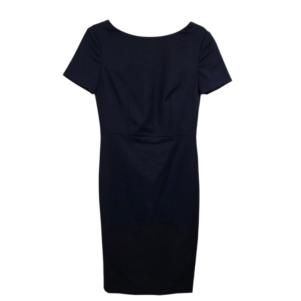 NWT Theory Varetta Wool Blend Suit Dress Navy Blue Size 00 Work Career Business